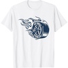 image:imageHot Wheels Blue Flaming Tire TShirtWhite