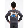 image:imageHot Wheels Boys Fleece 2Piece Sweatshirt and Pants SetCharcoal Gray