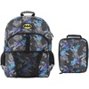 image:imageHot Wheels Cars amp Titles AllOver Print 16 Backpack amp Lunch Kit SetBatman Black