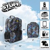 image:imageHot Wheels Cars amp Titles AllOver Print 16 Backpack amp Lunch Kit SetBatman Black