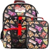 image:imageHot Wheels Cars amp Titles AllOver Print 16 Backpack amp Lunch Kit SetFive Nights Black