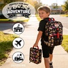 image:imageHot Wheels Cars amp Titles AllOver Print 16 Backpack amp Lunch Kit SetFive Nights Black