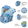 image:imageHot Wheels Cars amp Titles AllOver Print 16 Backpack amp Lunch Kit SetFrozen Elsa and Anna Blue