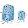 image:imageHot Wheels Cars amp Titles AllOver Print 16 Backpack amp Lunch Kit SetFrozen Elsa and Anna Blue