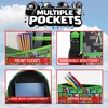image:imageHot Wheels Cars amp Titles AllOver Print 16 Backpack amp Lunch Kit SetGreen