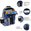 image:imageHot Wheels Cars amp Titles AllOver Print 16 Backpack amp Lunch Kit SetHot Wheels AOP Blue