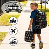 image:imageHot Wheels Cars amp Titles AllOver Print 16 Backpack amp Lunch Kit SetMandalorian and Grogu Black