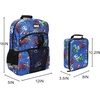 image:imageHot Wheels Cars amp Titles AllOver Print 16 Backpack amp Lunch Kit SetMarvels Avengers Classic Blue