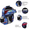 image:imageHot Wheels Cars amp Titles AllOver Print 16 Backpack amp Lunch Kit SetMarvels Avengers Classic Blue