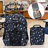 image:imageHot Wheels Cars amp Titles AllOver Print 16 Backpack amp Lunch Kit SetMinecraft Aop Black