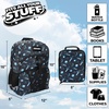 image:imageHot Wheels Cars amp Titles AllOver Print 16 Backpack amp Lunch Kit SetMinecraft Aop Black