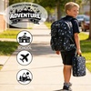 image:imageHot Wheels Cars amp Titles AllOver Print 16 Backpack amp Lunch Kit SetMinecraft Aop Black