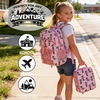 image:imageHot Wheels Cars amp Titles AllOver Print 16 Backpack amp Lunch Kit SetMinnie Mouse Character Pink