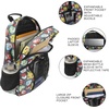 image:imageHot Wheels Cars amp Titles AllOver Print 16 Backpack amp Lunch Kit SetPokemon AOP Black