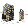 image:imageHot Wheels Cars amp Titles AllOver Print 16 Backpack amp Lunch Kit SetPokemon AOP Black