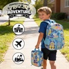 image:imageHot Wheels Cars amp Titles AllOver Print 16 Backpack amp Lunch Kit SetSpongebob Blue