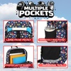 image:imageHot Wheels Cars amp Titles AllOver Print 16 Backpack amp Lunch Kit SetSuper Mario Bros Allover Print