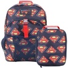 image:imageHot Wheels Cars amp Titles AllOver Print 16 Backpack amp Lunch Kit SetSuperman Logo AOP Navy