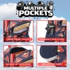 image:imageHot Wheels Cars amp Titles AllOver Print 16 Backpack amp Lunch Kit SetSuperman Logo AOP Navy