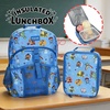 image:imageHot Wheels Cars amp Titles AllOver Print 16 Backpack amp Lunch Kit SetToy Story Favorite Characters Blue