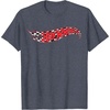 image:imageHot Wheels Checkerboard Logo TShirtHeather Blue