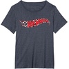 image:imageHot Wheels Checkerboard Logo TShirtHeather Blue