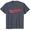 image:imageHot Wheels Checkerboard Logo TShirtHeather Blue
