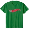 image:imageHot Wheels Checkerboard Logo TShirtKelly Green
