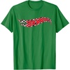 image:imageHot Wheels Checkerboard Logo TShirtKelly Green