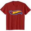 image:imageHot Wheels Classic Bold Logo TShirtCranberry Red