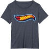 image:imageHot Wheels Classic Bold Logo TShirtHeather Blue