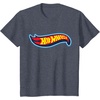 image:imageHot Wheels Classic Bold Logo TShirtHeather Blue