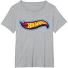 image:imageHot Wheels Classic Bold Logo TShirtHeather Grey