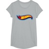 image:imageHot Wheels Classic Bold Logo TShirtHeather Grey