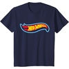 image:imageHot Wheels Classic Bold Logo TShirtNavy Blue