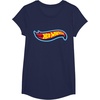 image:imageHot Wheels Classic Bold Logo TShirtNavy Blue