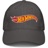 image:imageHot Wheels Classic Logo White Border Adjustable Baseball HatAsphalt Grey