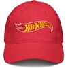 image:imageHot Wheels Classic Logo White Border Adjustable Baseball HatRed