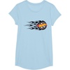 image:imageHot Wheels Flaming Tire TShirtBaby Blue