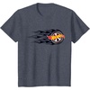 image:imageHot Wheels Flaming Tire TShirtHeather Blue