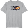 image:imageHot Wheels Flaming Tire TShirtHeather Grey