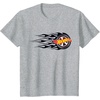 image:imageHot Wheels Flaming Tire TShirtHeather Grey