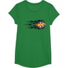 image:imageHot Wheels Flaming Tire TShirtKelly Green