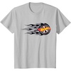 image:imageHot Wheels Flaming Tire TShirtSilver Grey
