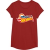image:imageHot Wheels Logo and Cars TShirtCranberry Red