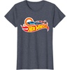 image:imageHot Wheels Logo and Cars TShirtHeather Blue