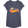 image:imageHot Wheels Logo and Cars TShirtHeather Blue
