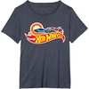 image:imageHot Wheels Logo and Cars TShirtHeather Blue