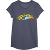 image:imageHot Wheels Mixed Logo TShirtHeather Blue