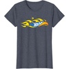 image:imageHot Wheels Mixed Logo TShirtHeather Blue